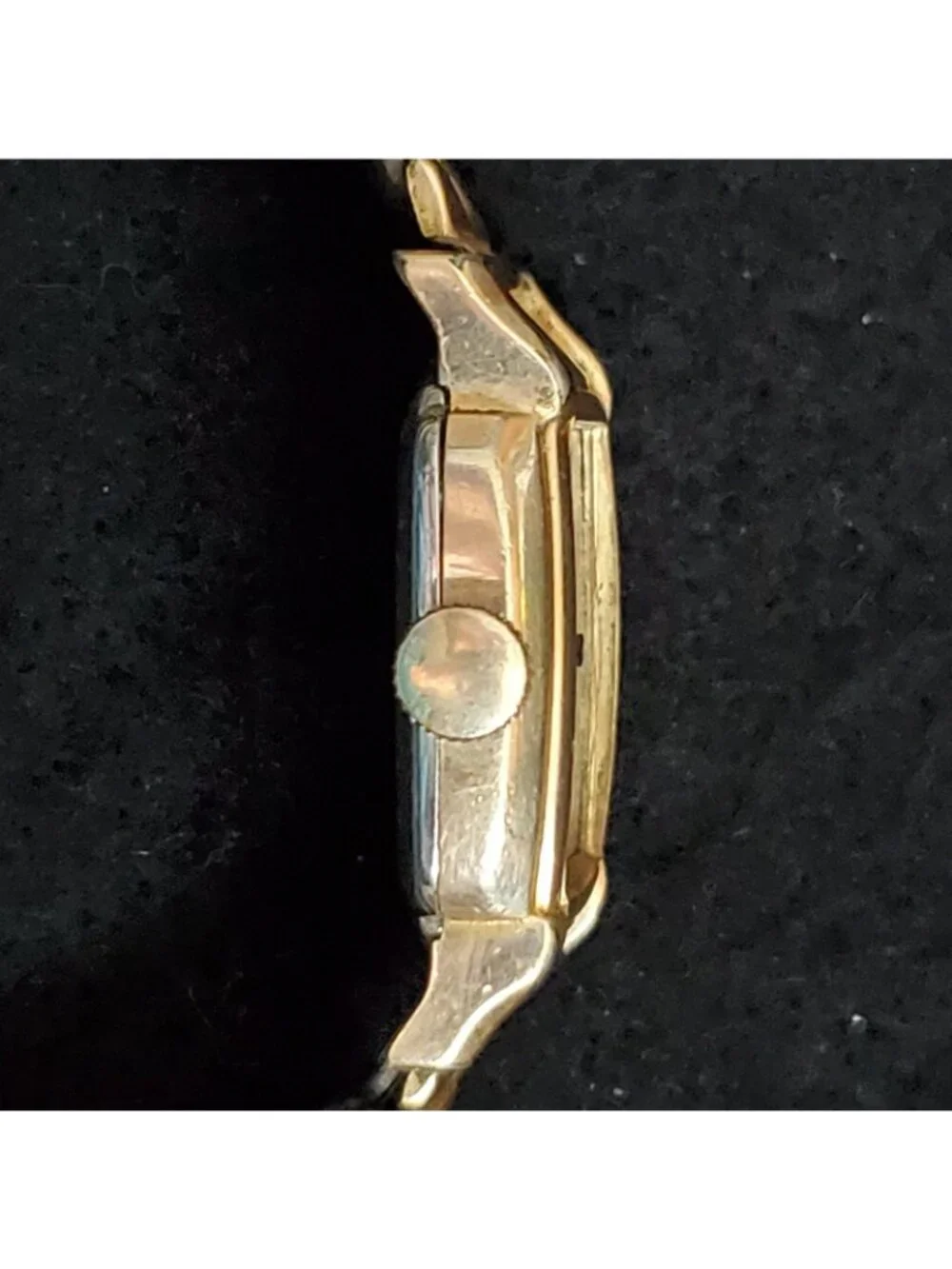 Vintage Mens Calvert Watch Gold Filled Expansion Band READ